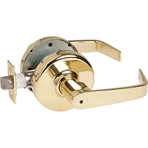 Corbin RusswinCL3820-NZD-605 Grade 2 Privacy/Bed/Bath, 605 - Bright Polished, 2-3/4" Backset, Non Handed, Steel/Zinc/Brass