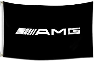 OBAINPU Amg Flag 3X5Feet Racing Motorsports Banner for Man Cave Garage