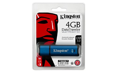 Kingston-Digital-4GB-Data-Traveler-AES-Encrypted-Vault-Privacy-256Bit-30-USB-Flash-Drive-DTVP304GB