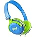 Sprout Channel SCH101 Sprout Channel Cubby Kid Safe Headphones with Built-In Volume Limiter, Blue/Green/White