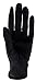 Flywife Women's Bridal Wedding Lace Gloves Derby Tea Party Gloves Victorian Gothic Costumes Gloves (Bowknot black)