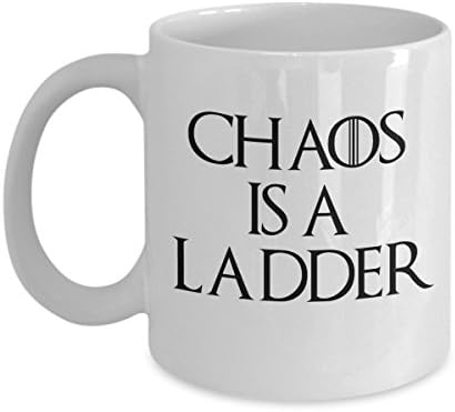 Petyr Baelish Cup Mug Gift Chaos is a Ladder 11 oz GOT coffee cup gift