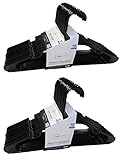 Mainstay Standard Plastic Adult Hangers, Pack of 2