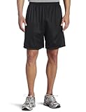 Soffe Men's Nylon Mini-Mesh Fitness Short Black  X-Large