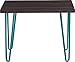 Altra Owen Retro Stool, Espresso/Teal
