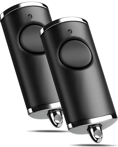 868,3 Handsende Handsender Garagentoröffner Garagentor-Fernbedienung Kompatibel Mit Bs Hse4-868-Bshse4-868-Bs, Fernbedienung Hse2 Hse1 Hs1 Hs4 Hs5 Hsz1 Hsd2-868 Bs (Black 2Stuck) (2 Stuck)