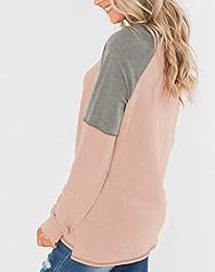 Bingerlily Women's Casual Long Sleeve Tunic Tops