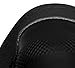 OxGord Auto Steering Wheel Cover with Anti-Slip Backing and Grips - Genuine Leather Ver.22 - Black