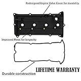 New OEM Engine Valve Cover Nissan Altima Gasket Spark Plug Seals for Nissan 2002 2004 2005 2006 2.5 Altima Sentra CNVGD1252VC Replaces Nissan 132643Z001 132703Z000 264982 132643Z001 132643Z001 13264