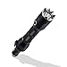 Rechargeable Flashlight BOMEON with Integrated Car Charger 3350mAh Power Bank Car Window Breaker Seat Belt Cutter for Car Emergency Camping (black)