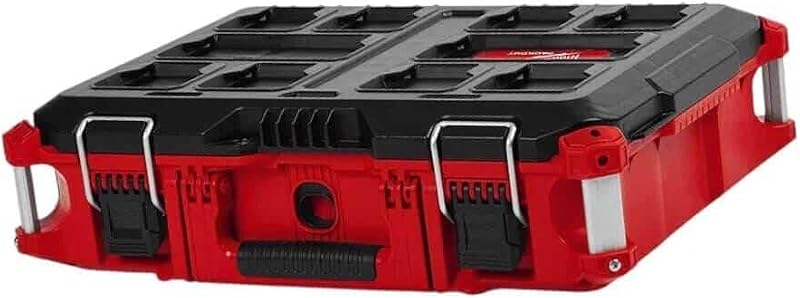 Milwaukee Pack Out 22 Inch Tool Box Red Modular Storage IP65 Weather Seal