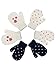 SATINIOR 3 Pairs Toddler Magic Stretch Mittens Little Girls Soft Knit Mitten Baby Boys Winter Knitted Gloves