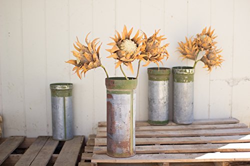 Recycled/Found Metal Ammunition Canister