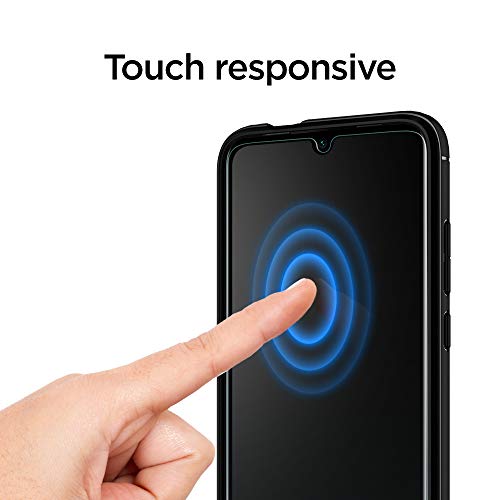 Spigen, Protector Pantalla Xiaomi Redmi Note 7 / Note 7 Pro, Compatible con Las Fundas, Transparente, Anti-Scratch, Cristal Vidrio Templado Premium - Imagen 7