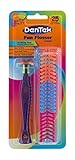 Dentek Kids Disposable Floss Heads Plus Handle, Wild Fruit, 25 Count (Pack of 6)