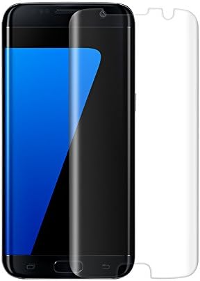 FIYI Galaxy S7 Edge Screen Protector, Case Friendly, 3D Curved, 9H Hardness, HD Clear, Anti-scratch, 0.3mm Thickness, Screen Protector Tempered Glass For Samsung Galaxy S7 Edge (Clear)