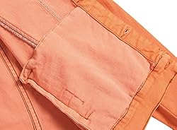 LAMKUKU Mens Denim Jacket Ripped Slim Jean Jacket