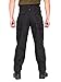 TACVASEN Mens Casual Military Army Style Cargo Camo Combat Work Pants Trousers S Black