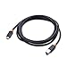 Cable Matters C to Type B 3.0 cable Black 6.6ft (Manufacturer Discontinued)