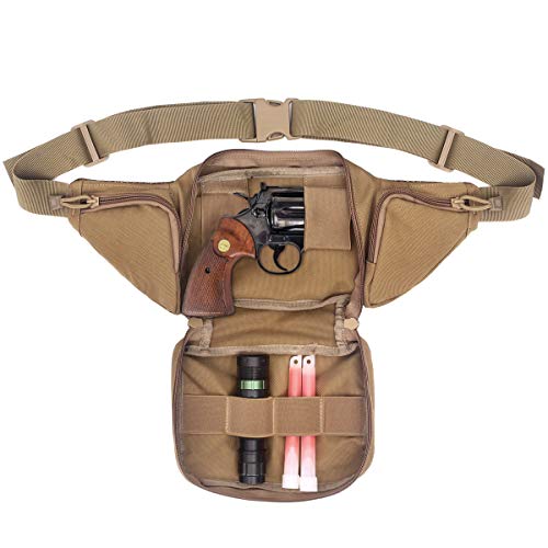 LIVANS Concealed Carry Fanny Pack Holster, Tactical Conceal Carry