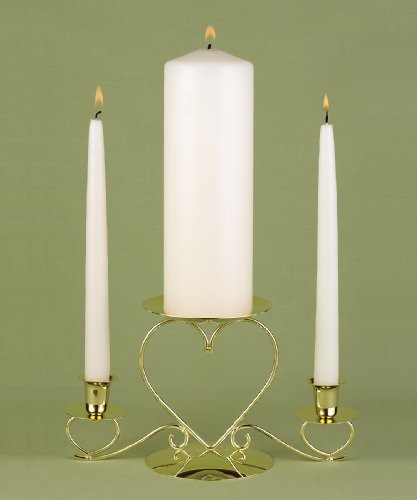 Hortense B. Hewitt HBH Basic Unity Candle Set, Ivory (95095ST)