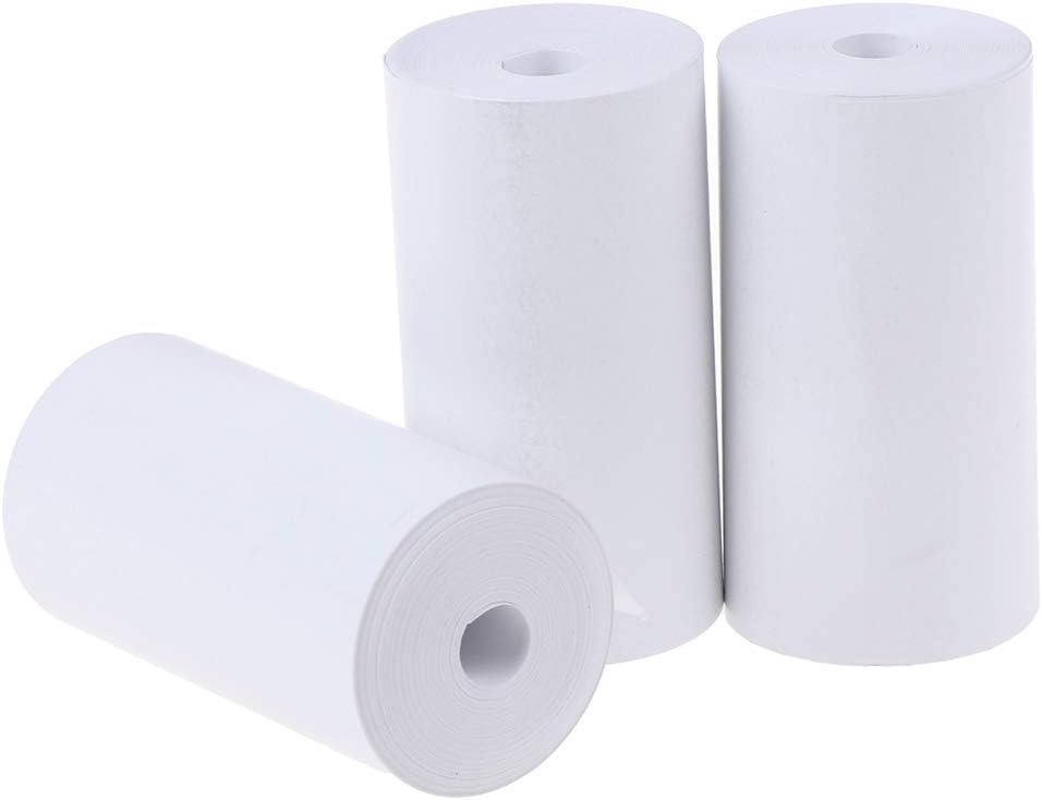 2 Rolls Thermal Printing Paper 57x30mm Bill Receipt Photo Paper Clear Printing for Mini Pocket Paperang Photo Printer POS Machines