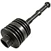 PlumbCraft 7505900 Heavy Duty Toilet Plunger – Bellows Style Can Clear Even Stubborn Blockage with Minimal Effort, Black