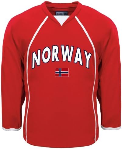 Norway MyCountry Fan Hockey Jersey - Size X-Large
