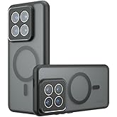 Kukoufey Compatible with Xiaomi 14 Case Cover,Compatible with MagSafe,Compatible with Xiaomi 14 5G 23127PN0CC 23127PN0CG Built-in Magnetic Anti-Shock Cell Phone Case Black