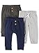 Carter's Baby Boys' 3 Pack Long Pants, Navy Grey, 18 Months