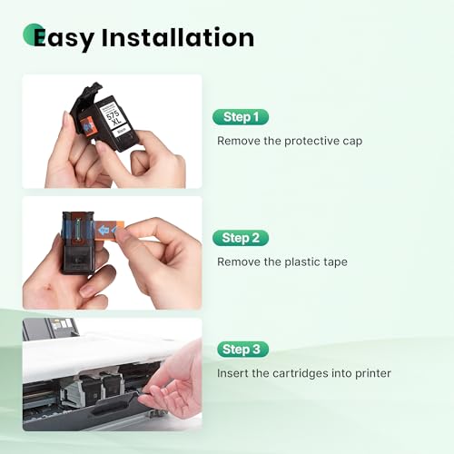 PG-575XL CL-576XL Ink Cartridges Replacement for Canon 575 576 XL Cartridges for Canon PIXMA TR4755i TS3750i TR4756i TR4750i TS3550i TS3752i TS3751i TS3551i TR4751i (Black Tri-Color, 2-Pack)
