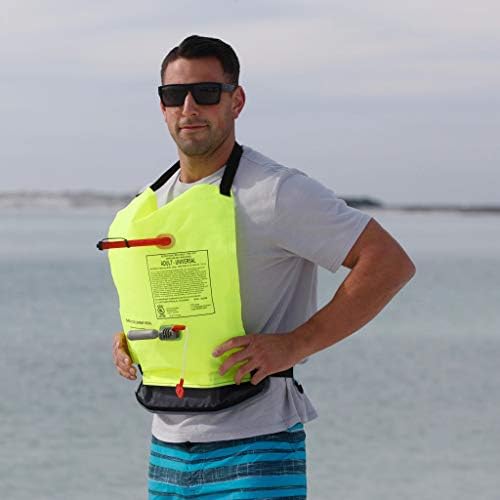 Inflatable CO2 authorized PFD belt, priced at $69.99.