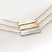 Personalized Name Plate Bar Necklace Gold Silver Rose Gold Initial Necklace - Both Sides Stamped