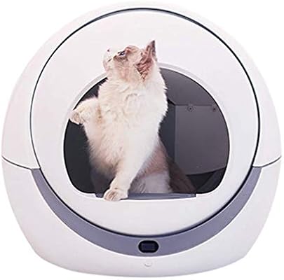 Automatic Cats Sandbox Kitten Robot Litter Box Closed Tray Toilet
