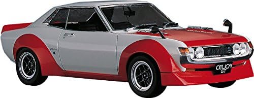 Hasegawa HMCC16 1:24 Scale Toyota Celica 1600GT Race Configuration Plastic Model, Red, 25 x 16 x 10 cm