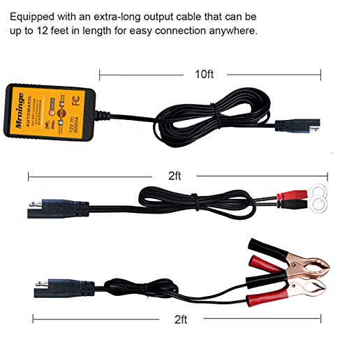 Mroinge MBC010, 12V Smart Battery Charger Maintainer For, 54 OFF