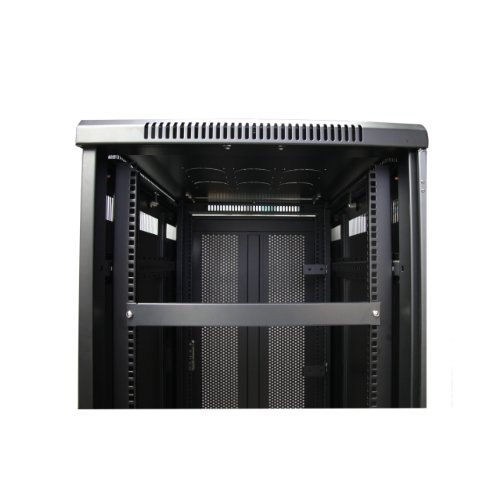 StarTech.com Blanking Panel - 1U - 19in - Steel - Black - Blank Rack Panel - Filler Panel - Rack Mount Panel - Rack Blanks