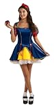 Rubie’s Costume Teen Sensations Snow White Dress with Brooch and Headband, Yellow/Blue/Red, Standard, Online Clothing Store