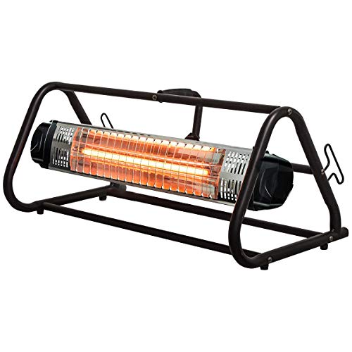 Heat Storm HS-1500-WRC Infrared Heater, 13 ft Cord (Workspace), Roll Cage