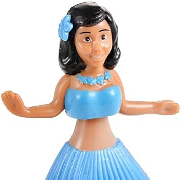 DollsnKings Solar Powered Dancing Hula Girl ( Multi Color / Multi Choices ) (Solar Hula Girl)