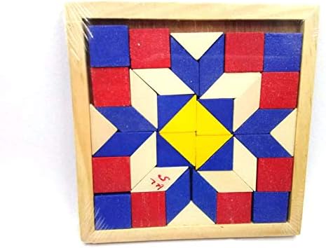 Easy Deal Shop Rangoli Puzzles for Kids (Multicolour)