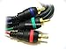 Monoprice Video Cable - 3 Feet - VGA to 3 RCA Component Video Adapter (HD15 - 3-RCA) for Projectors Gold Plated