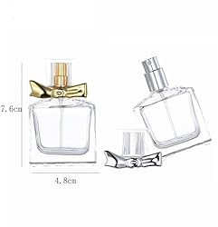 YORROR 2 Pack 30ml Bows Glass Perfume