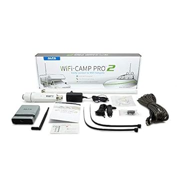 Alfa Network Camp-Pro WiFi Set v2 (set inclusief antenne en router)