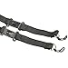 Vktech 2Pcs Black Sports Sunglasses Adjustable Elastic Band Strap Cord