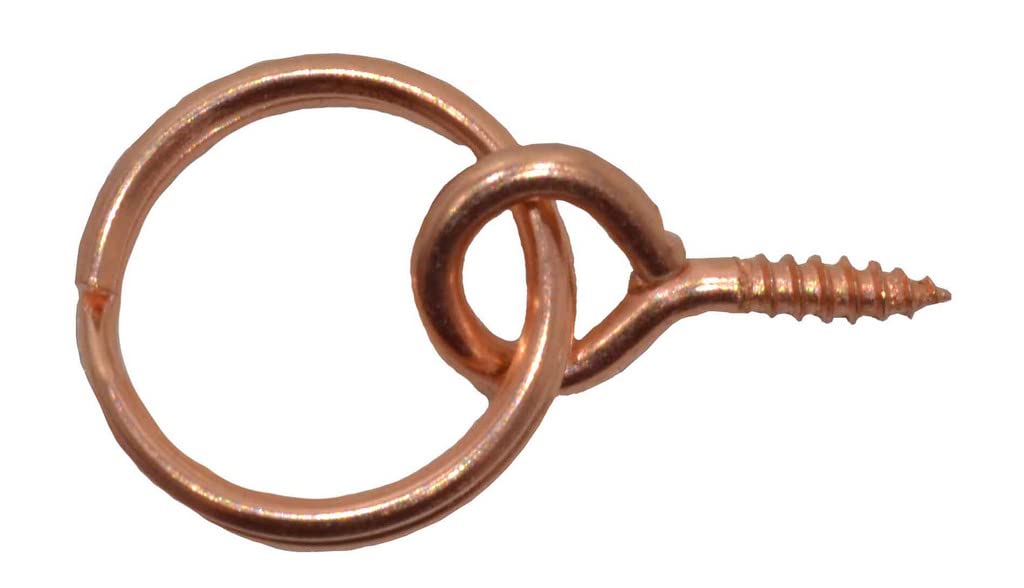 Centurion PF06P Coppered Picture Screw Ring Pack of 4, Various