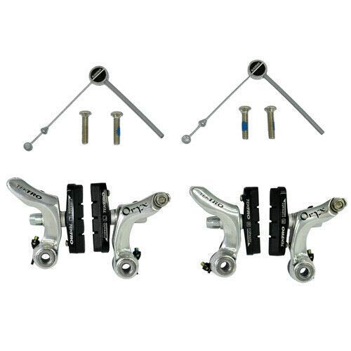 Tektro, Oryx 992AG CycloCross Cantilever Brake Set, Forged Aluminum Arms, Silver