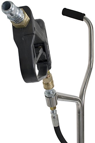 Erie Tools 24" Stainless Steel Pressure Washer Flat Surface Cleaner with Wheels