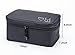 Packing Organizer Bra Underwear Storage Bag Travel Lingerie Pouch Toiletry Organizer (Black L)