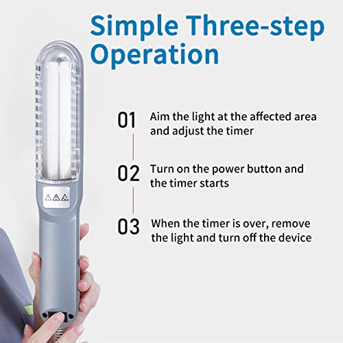 DGQY UV Light Therapy 311nm UVB Photoyherapy with Timer for Home Use Pricepulse